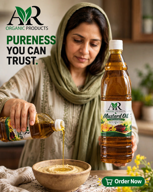 1-Liter Mustard (سرسوں) Oil | 100% Pure & Unrefined