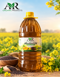 3-Liter Mustard Oil - 100% Pure & Unrefined | AR Organic Products
