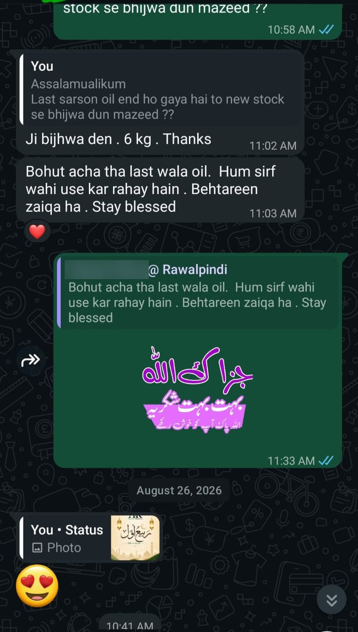 Customer from Rawalpindi
