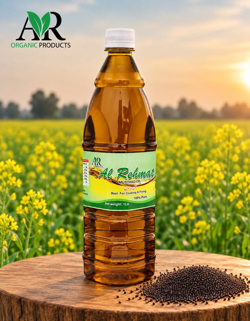 1-Liter Mustard (سرسوں) Oil | 100% Pure & Unrefined