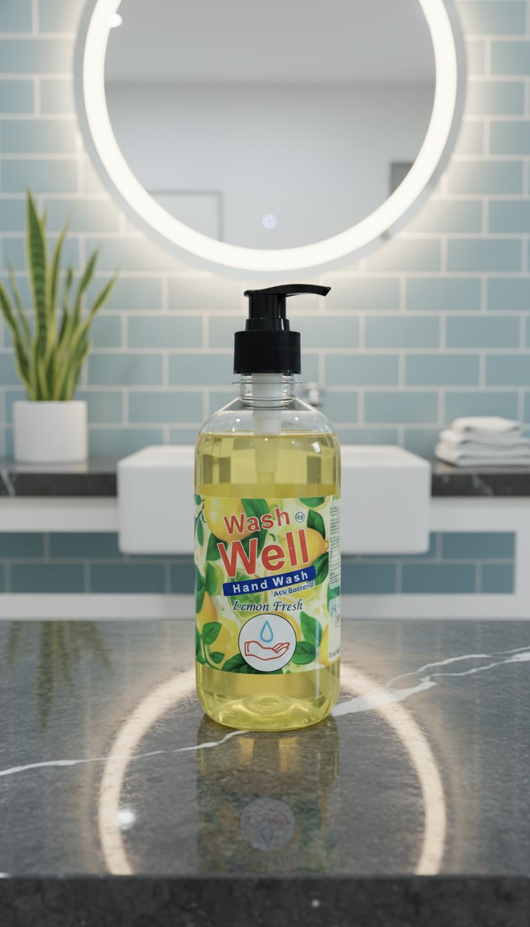 Anti-Bacterial Hand Wash – Lemon Fresh (500 ml)