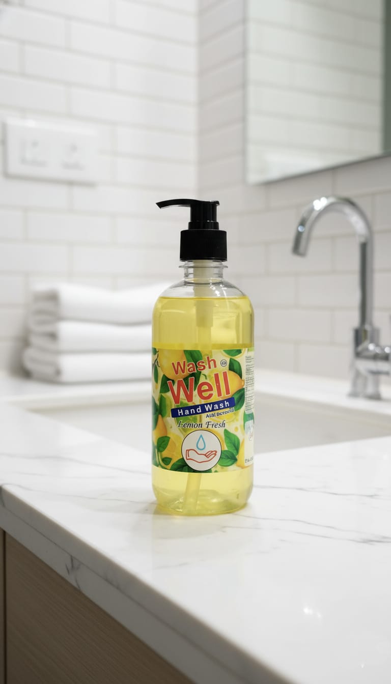 Anti-Bacterial Hand Wash – Lemon Fresh (500 ml)